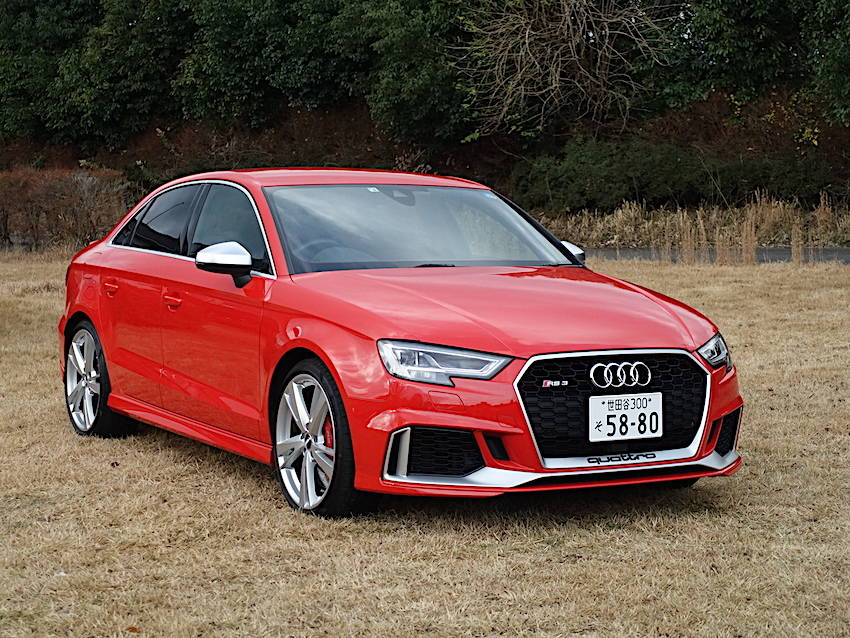 アウディ RS3セダン 試乗記