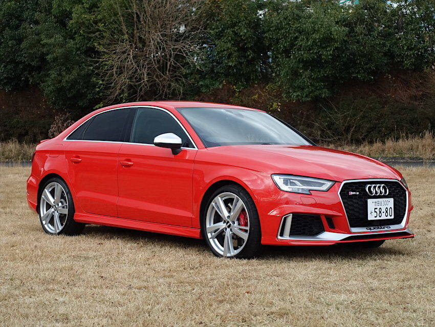 アウディ RS3セダン 試乗記