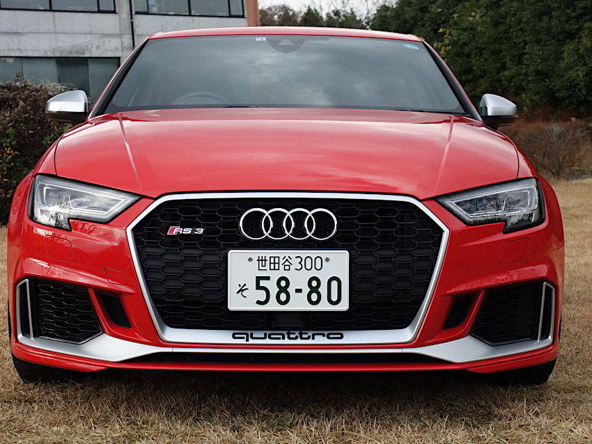 アウディ RS3セダン 試乗記