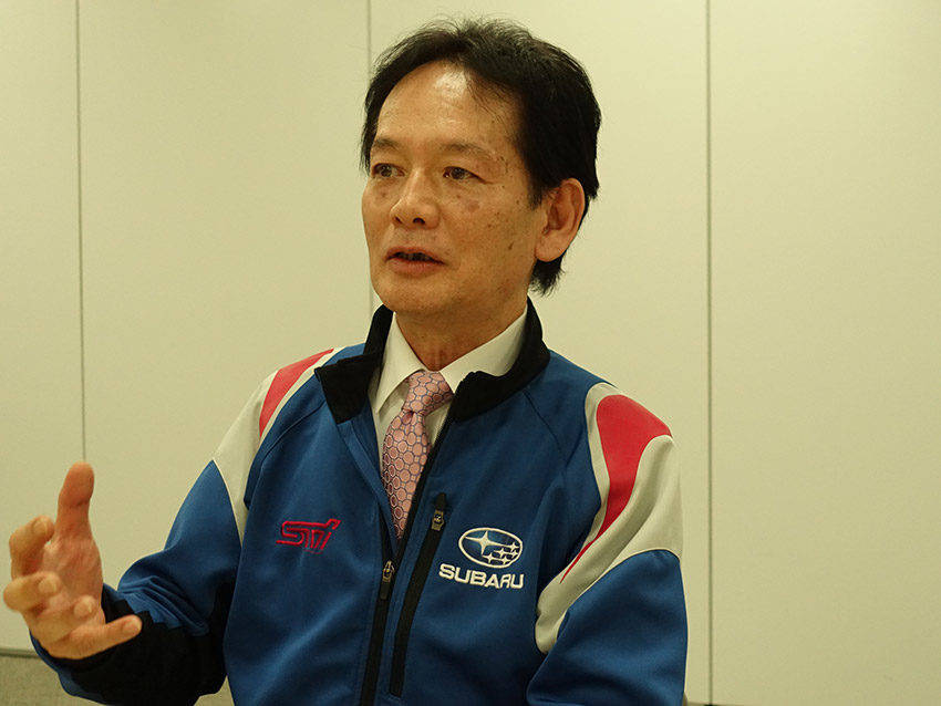 スバルテクニカインターナショナル（STI）の平川社長
