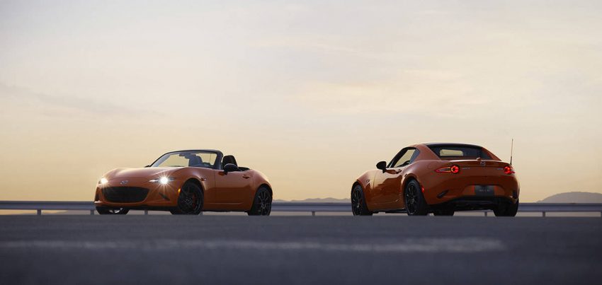 マツダ レーシングオレンジ MX-5 30周年記念車 ロードスター