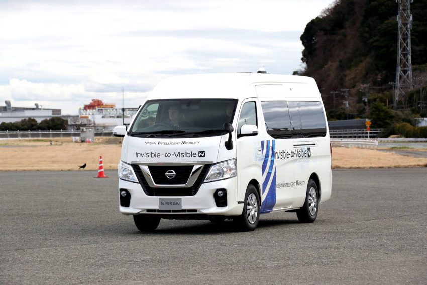 日産、NTTドコモと「Invisible-to-Visible」技術の5G走行実証実験開始
