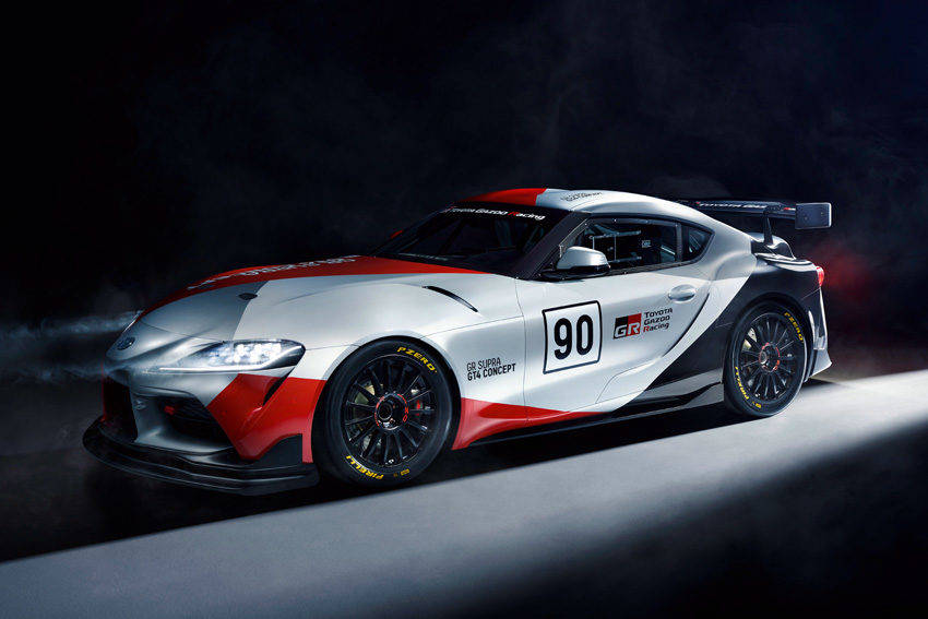 トヨタ「GRスープラ GT4コンセプト」をワールドプレミア