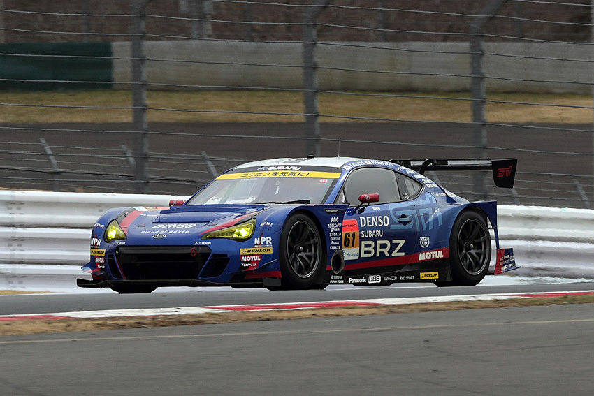 【スーパーGT BRZ GT300シェイクダウン】決め細い空力性能をアップデート