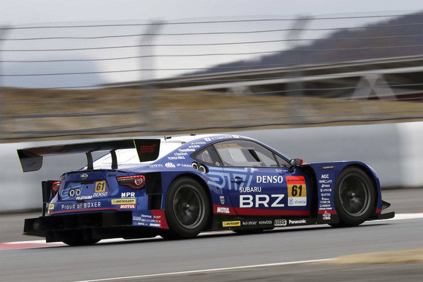 【スーパーGT BRZ GT300シェイクダウン】決め細い空力性能をアップデート