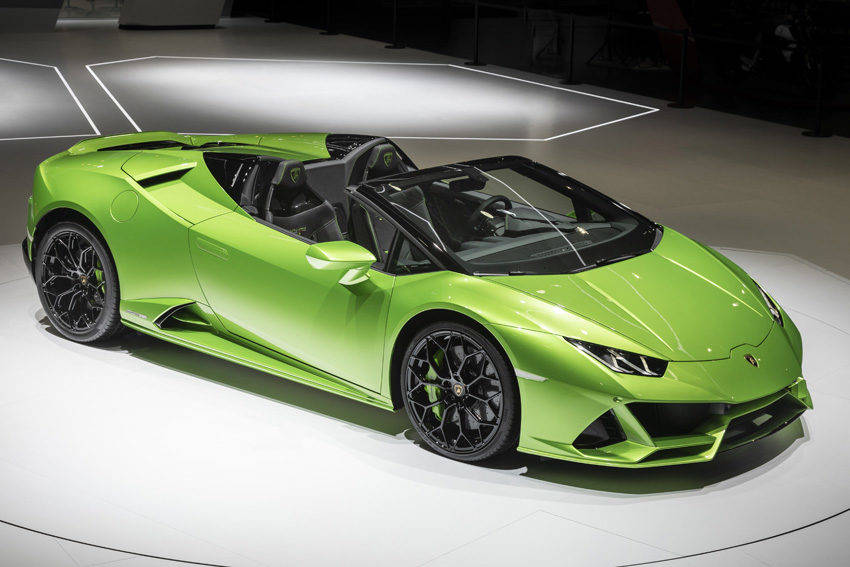 ジュネーブモーターショー2019 ランボルギーニ ウラカンEVOスパイダー