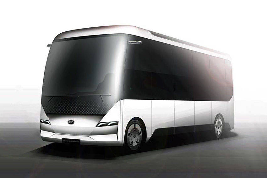 BYD 日本初の量産小型電気バスの受注開始