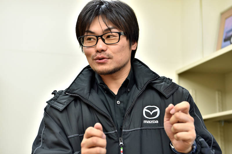 操安性能開発部の梅津大輔氏がGVCやi-ACTIV AWDの開発を進める