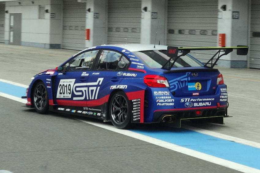 【NBR STI シェイクダウン】サメ肌塗装のWRX STIが走った！