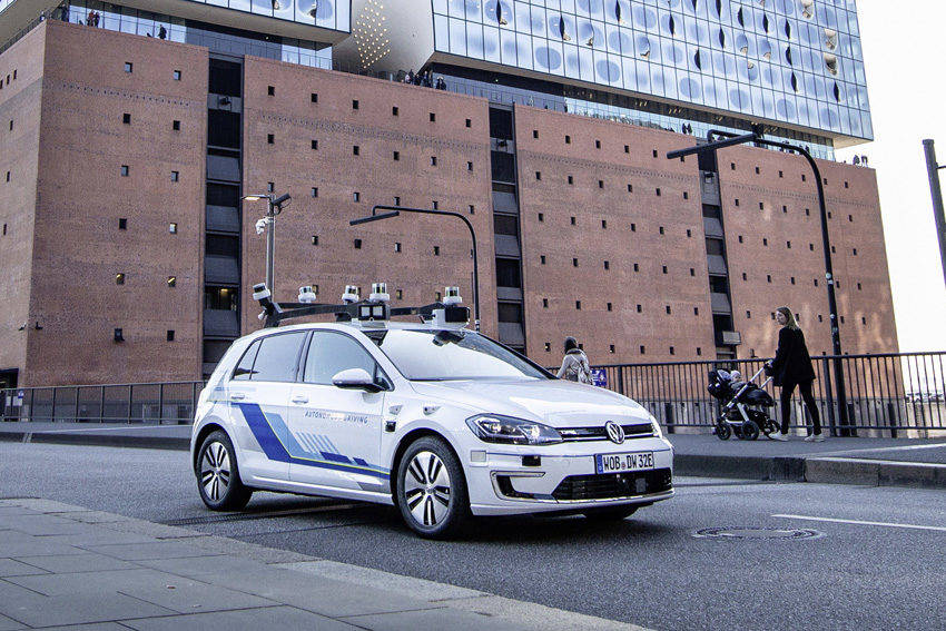 フォルクスワーゲン レベル4の自動運転テストを開始