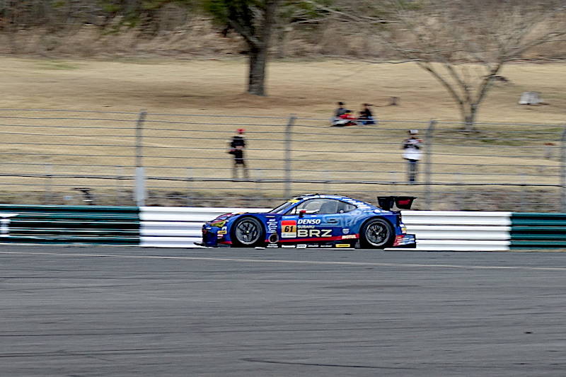 スーパーGT富士公式テスト スバル BRZ GT300