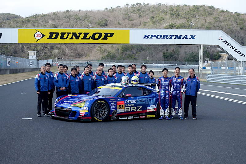 2019シーズンのチームメンバー。STIは新社長平岡泰雄氏体制の元、渋谷総監督が指揮をとる
