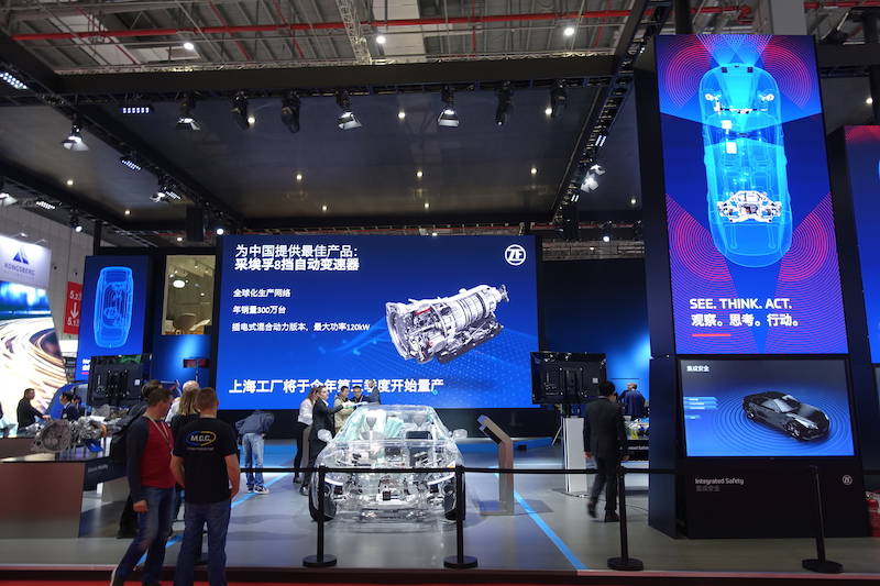 オート上海2019のZFブース
