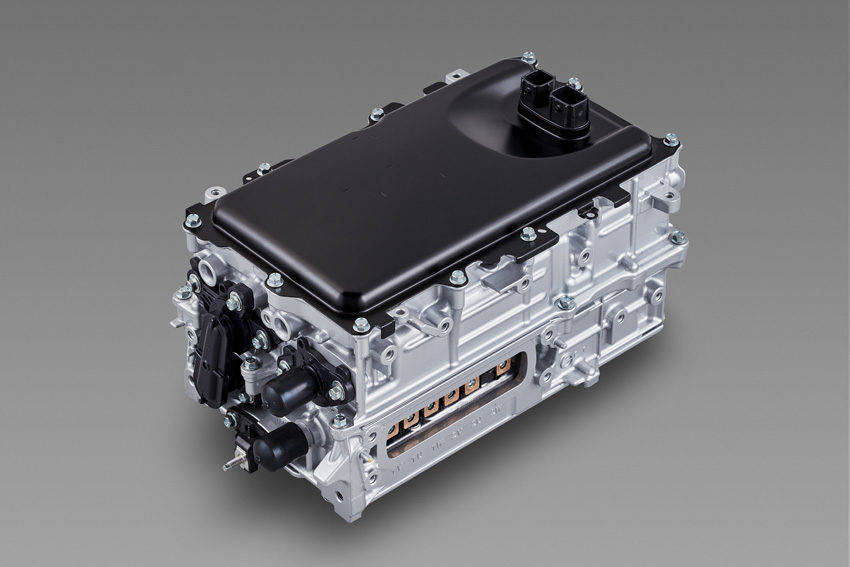 現在の広瀬工場の主力生産品であるハイブリッド用PCU