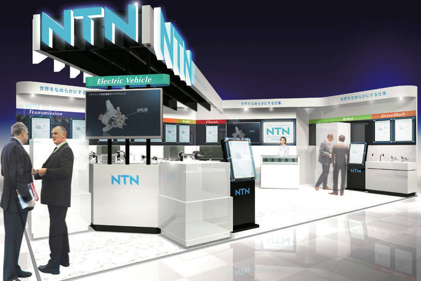 【人とくるまのテクノロジー展2019】NTN 電動化部品などを出展