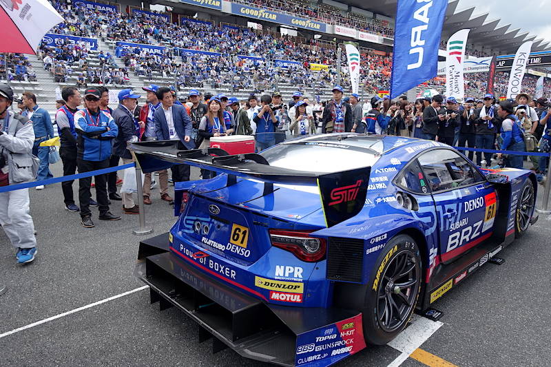 スーパーGT スバルBRZ GT300 空力と冷却の高い壁