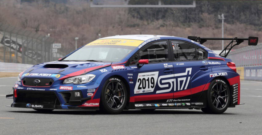 SUBARU 2019年ニュルブルクリンク24時間レースに参戦