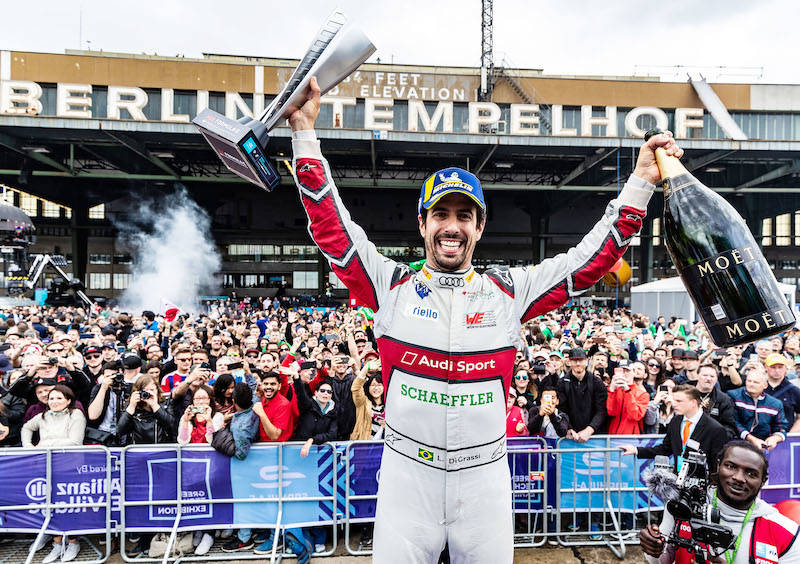 第10戦ドイツ・ベルリンで、ルーカス・ディグラッシが今季2勝目