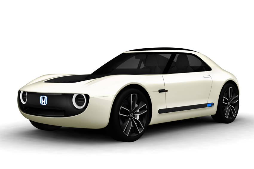 20187年の東京モーターショーで発表された「EV スポーツ コンセプト」
