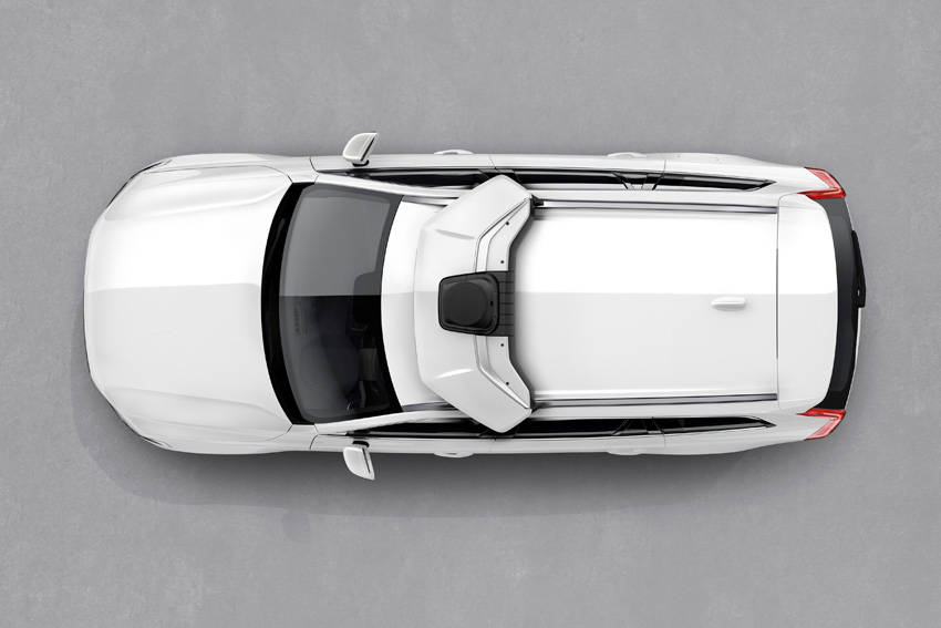 ボルボ ウーバーと共同開発した自動運転用生産モデルを発表