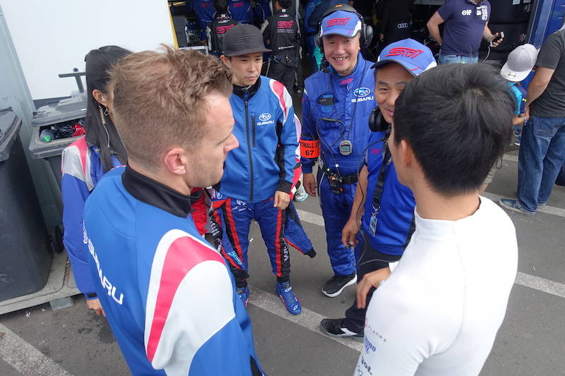 予選直後にも関わらず、皆の表情が明るい。期待に十分応えてくれそうだ
