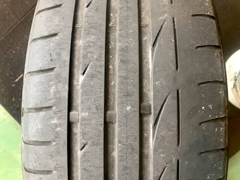 スリップサインまで、あと数ミリとなり、ランフラットをやめることにした