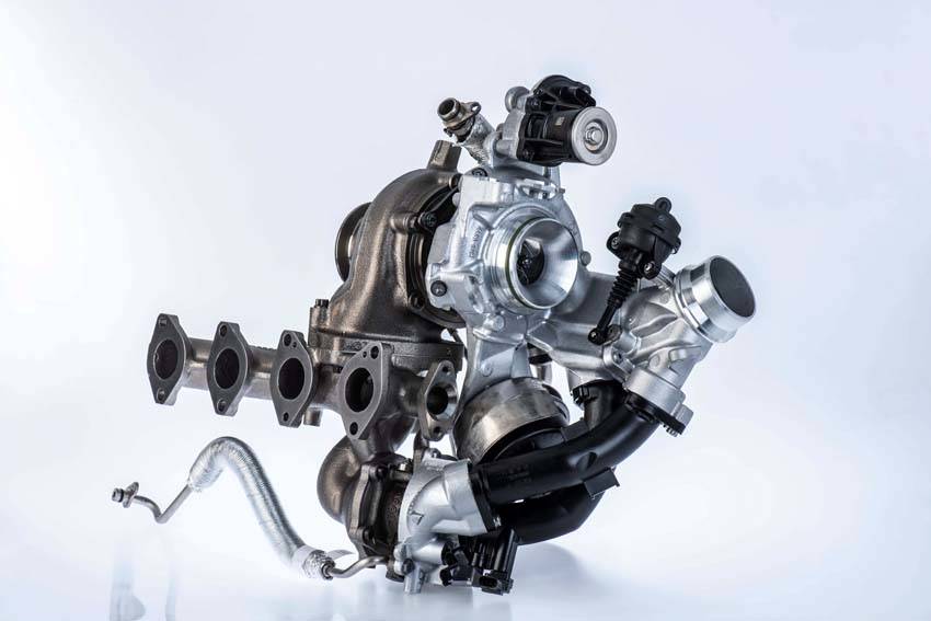 BMW 2.0L・4気筒ツインパワー・ターボディーゼル・エンジン用2ステージターボ