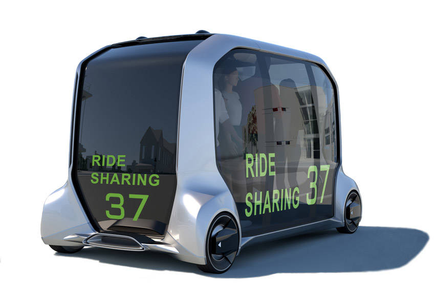 自動運転の電動パス「e-Palette」