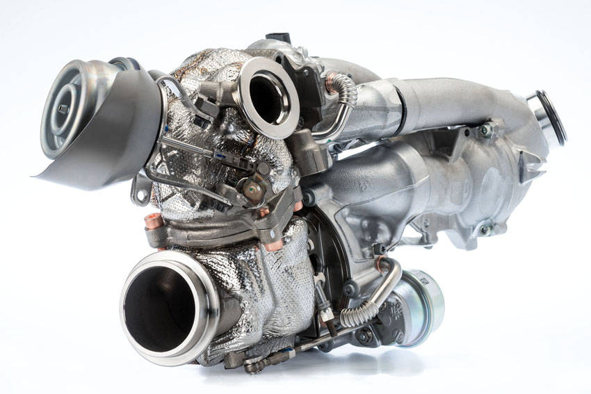 メルセデス・ベンツ「OM654」用2ステージターボ