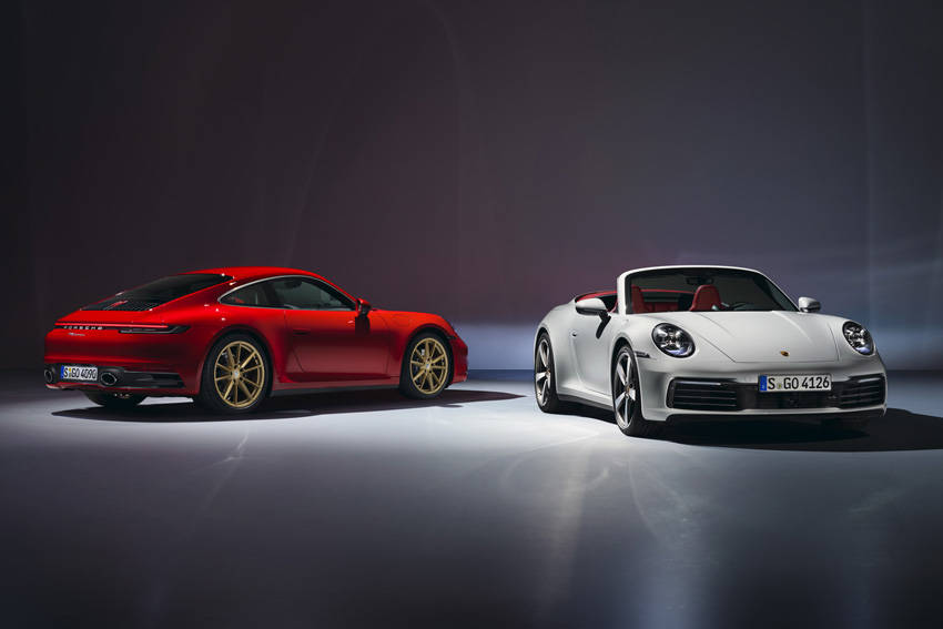 ポルシェ 新型911にエントリーモデル「911カレラ・クーペ」「911カレラ・カブリオレ」追加