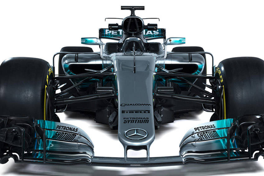 2017年仕様のメルセデスAMG「F1 W08 EQ Power+」