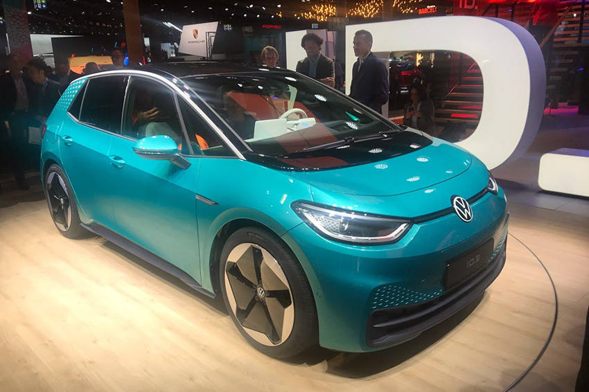 フランクフルトモーターショー2019 フォルクスワーゲン 電気自動車「ID.3」