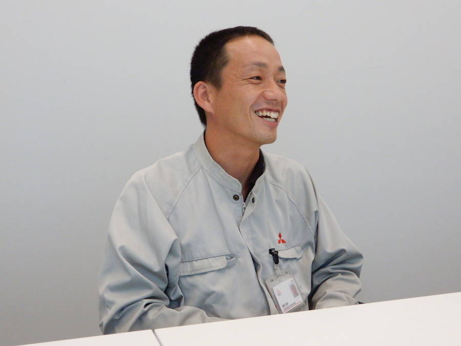 主にエンジン適合を担当し微分を2回するのがポイントと話す越野邦彦氏