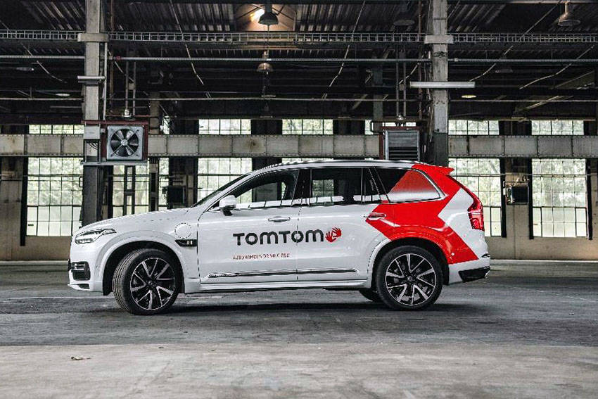 フランクフルトモーターショー2019 トムトム 自動運転試験車を発表