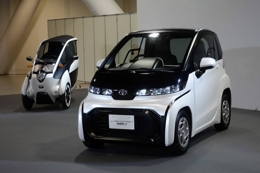 【東京モーターショー2019】トヨタ 市販予定の「超小型EV」出展
