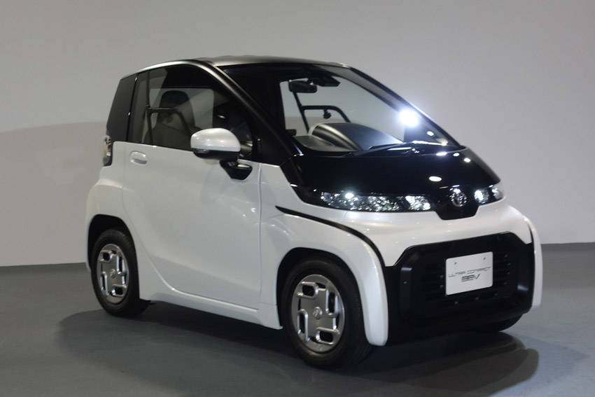 【東京モーターショー2019】トヨタ 市販予定の「超小型EV」出展