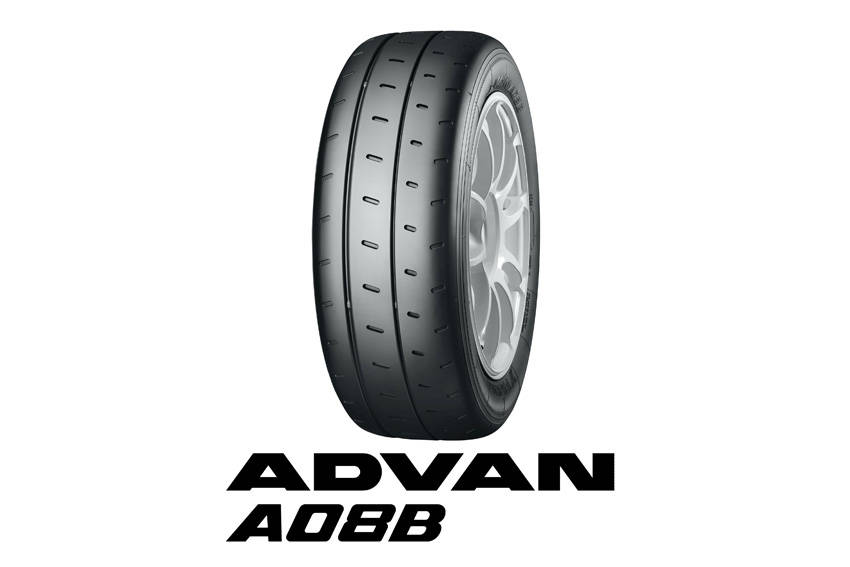 横浜ゴム ジムカーナ競技向けタイヤ「アドバンA08B SPEC G」に3サイズ追加