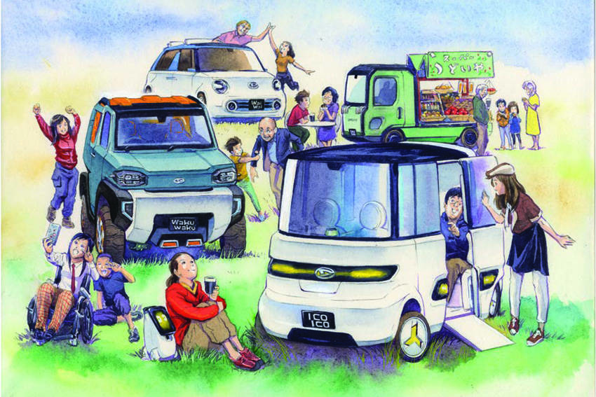 【東京モーターショー2019】ダイハツ 「つどい」をテーマにコンセプトカー出展
