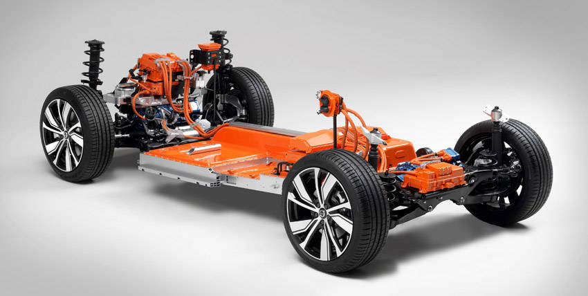 新型EV「XC40 リチャージド」は10月16日に正式公開される
