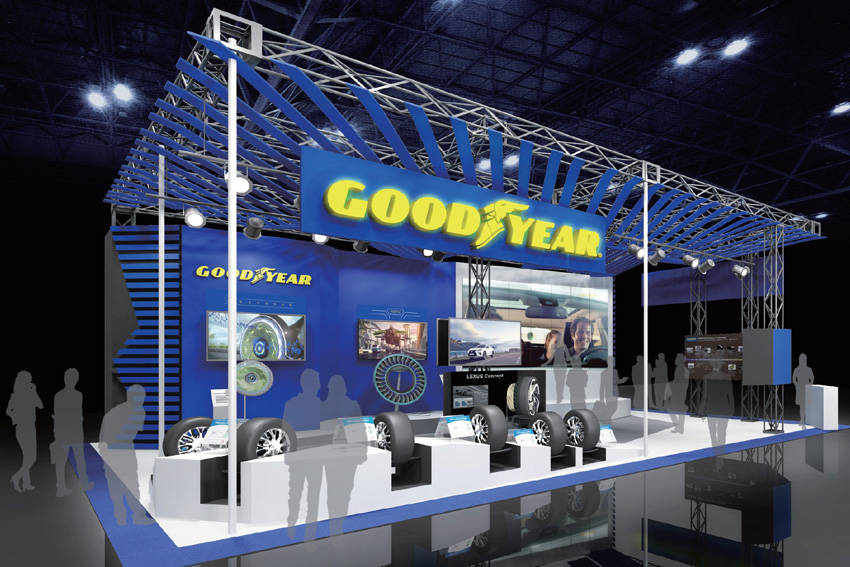 【東京モーターショー2019】グッドイヤー 最新のコンセプト・タイヤをレクサスEVに装着して出展