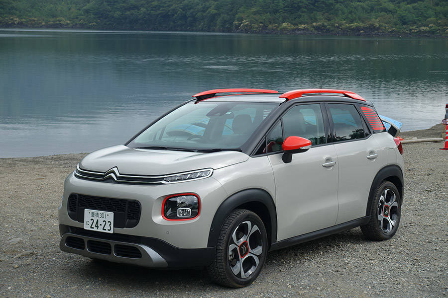 試乗車は17インチサイズのオールシーズンタイヤを装着した「シャイン」のパッケージオプションを装着していた