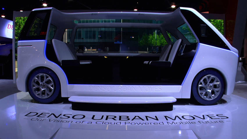 コネクティッドモックカー「DENSO URBAN MOVES」