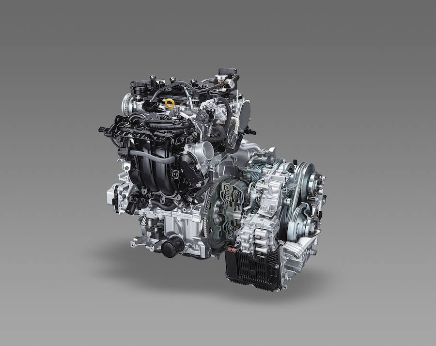 1.5LダイナミックフォースエンジンとダイレクトシフトCVT