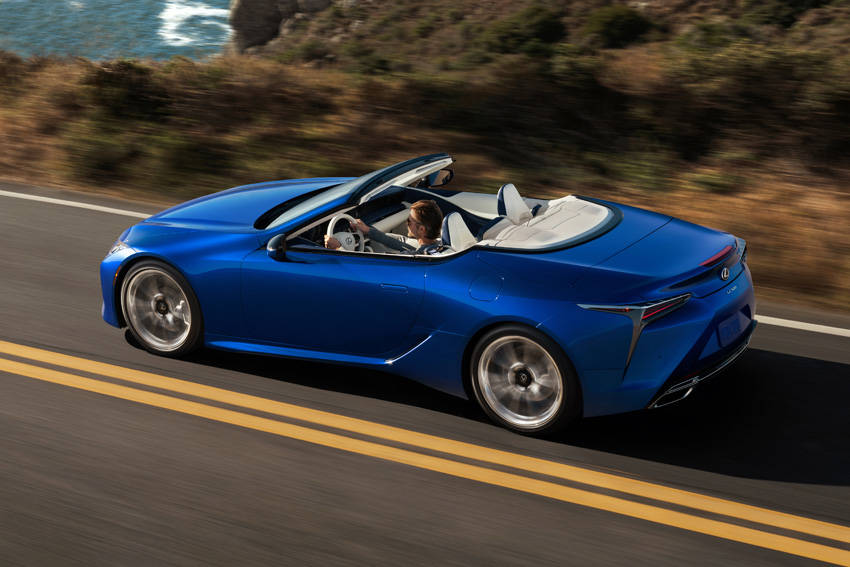 レクサス ロサンゼルスモーターショー2019「LC500 コンバーチブル」をワールドプレミア