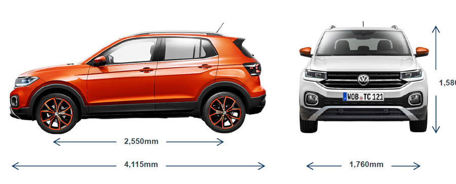 フォルクスワーゲン コンパクトSUV「T-クロス」導入記念モデル発売