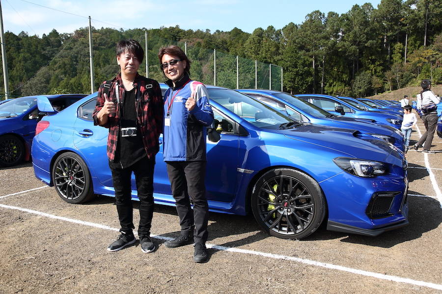 釧路から参加の工藤一美さん（49歳）は、これまでの中でWRXが一番カッコよくお気に入り