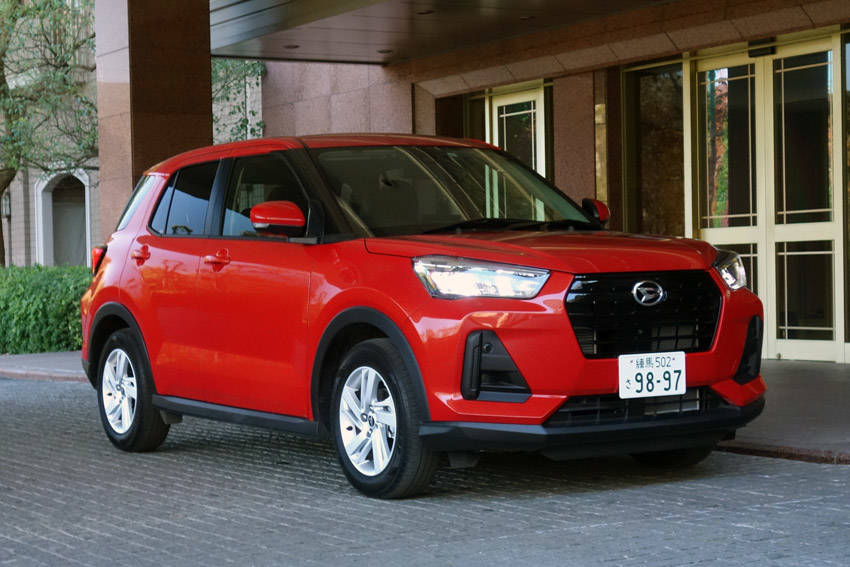 「ロッキー X」。ボディカラーはコンパーノレッド