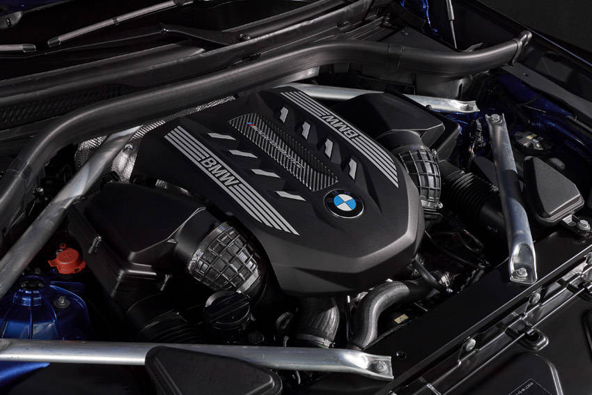 X6 M50iに搭載される530psのV8ターボ・エンジン