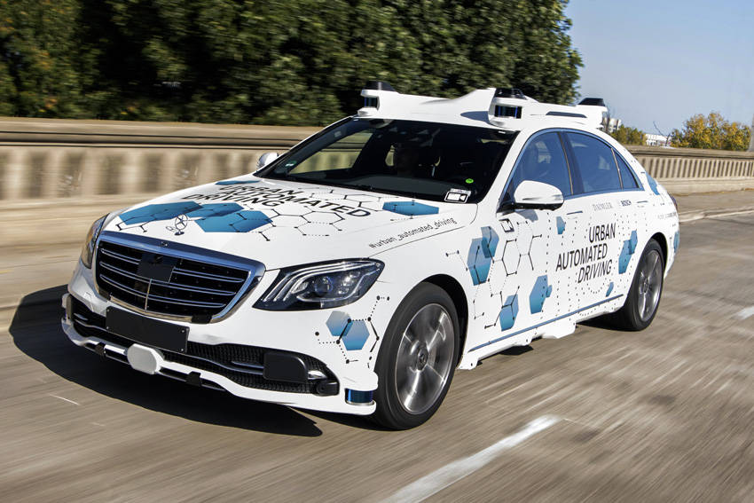 ボッシュとメルセデス・ベンツが自動運転の配車サービス実証実験を開始