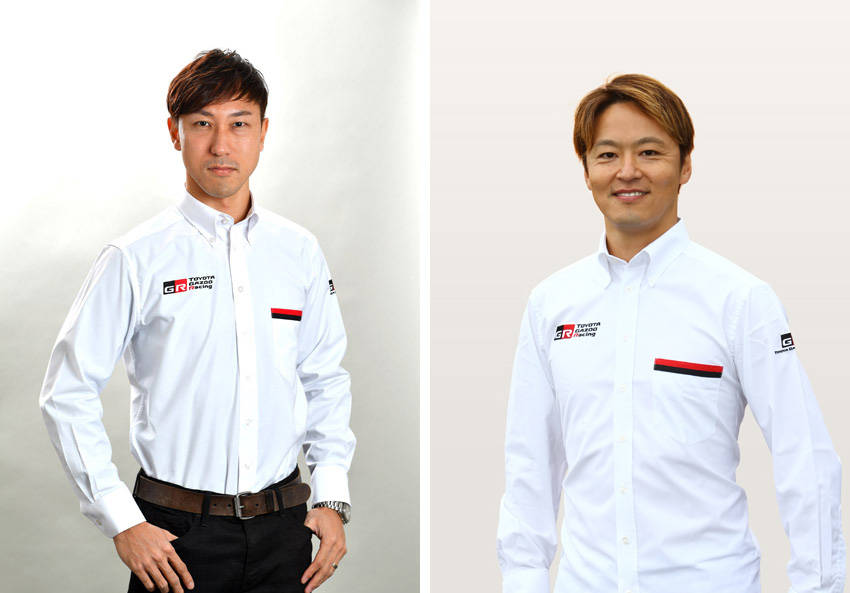 石浦宏明(左)、佐々木雅弘選手
